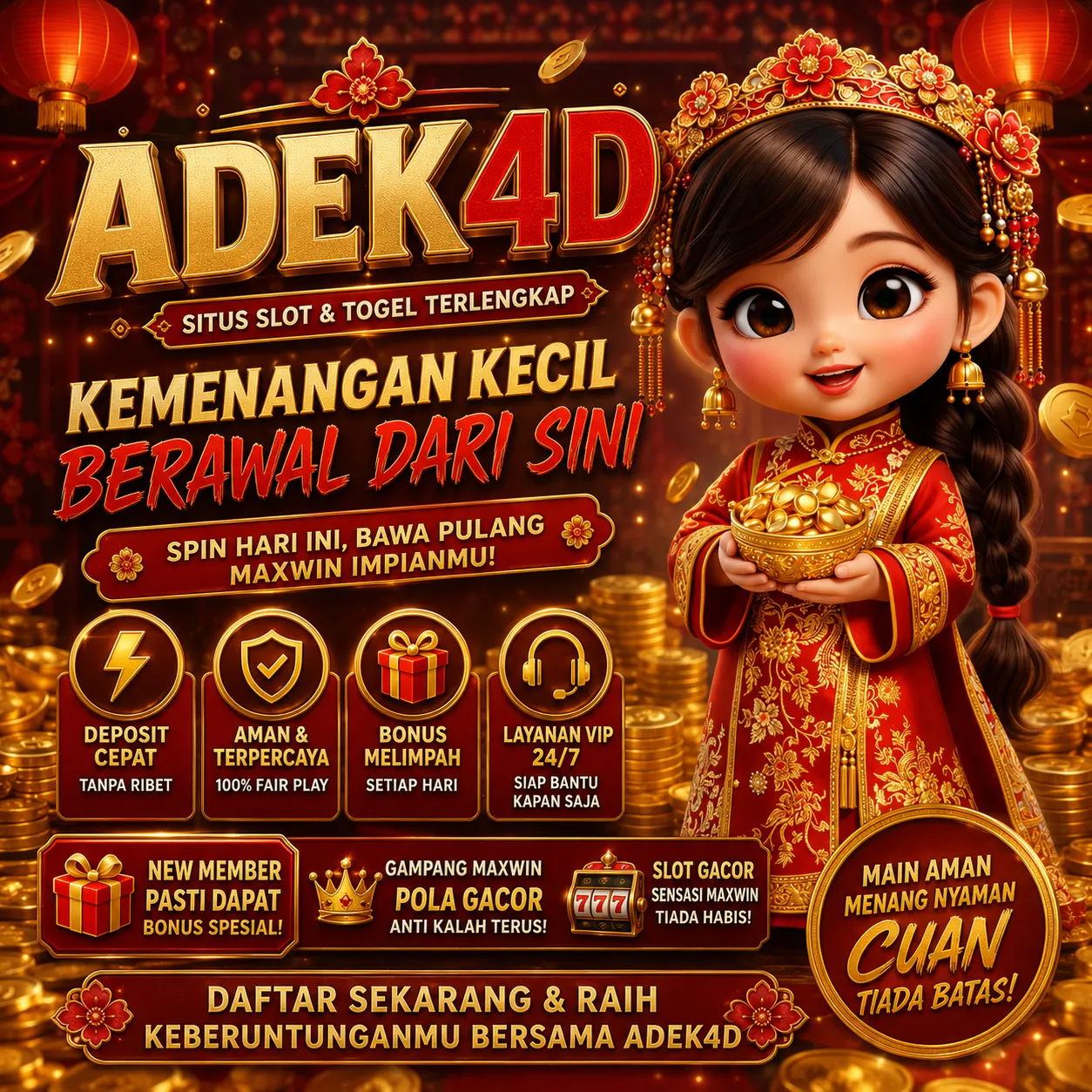 Adek4D Banner